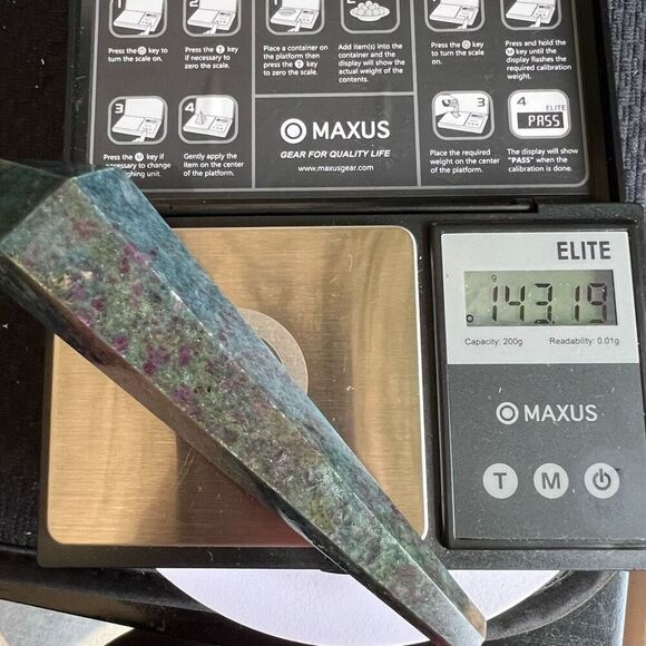 Ruby in Kyanite Crystal UV Reactive‎ Wand Scepter (2) - Picture 12 of 12